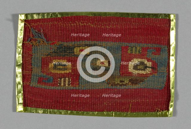 Fragment, Peru, A.D. 1250/1532. Creator: Unknown.