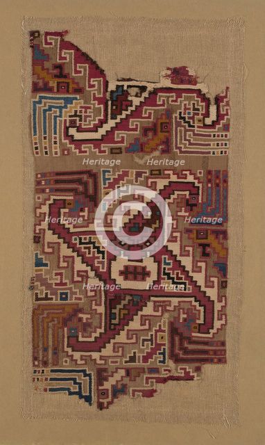 Fragment, Peru, A.D. 500/1000. Creator: Unknown.