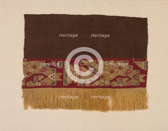 Fragment, Peru, A.D. 800/1100. Creator: Unknown.