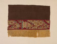 Fragment, Peru, A.D. 800/1100. Creator: Unknown