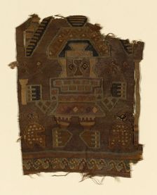 Fragment, Peru, A.D. 900/1470. Creator: Unknown