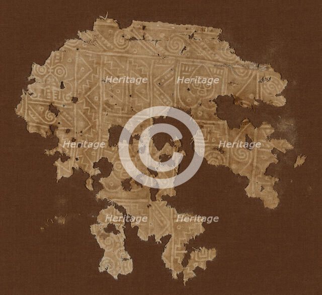 Fragment, Peru, A.D. 1000/1476. Creator: Unknown.