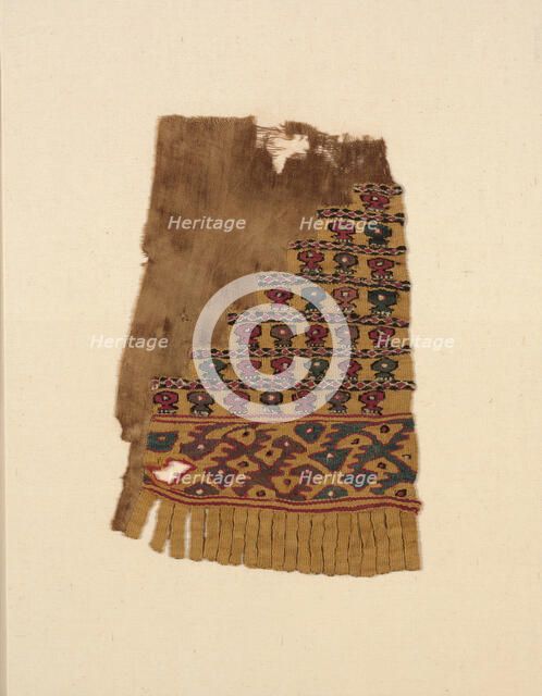 Fragment, Peru, A.D. 1000/1476. Creator: Unknown.