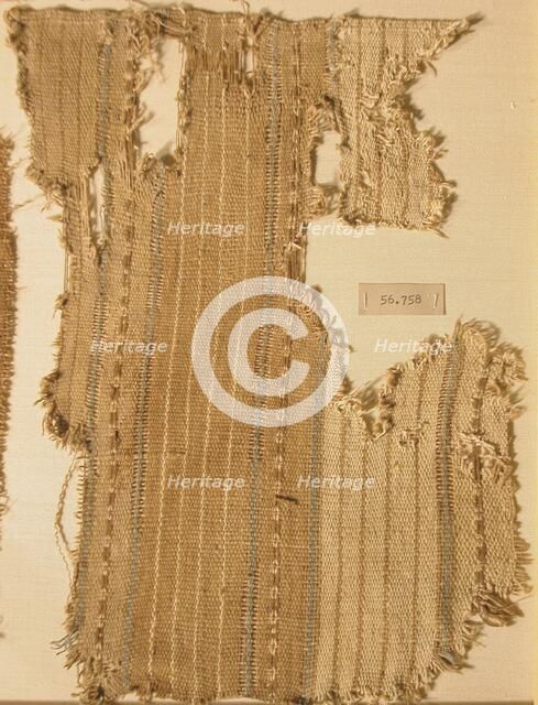 Fragment, Peru, A.D. 1000/1476. Creator: Unknown.