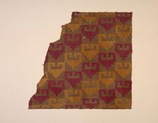 Fragment, Peru, A.D. 1000/1476. Creator: Unknown