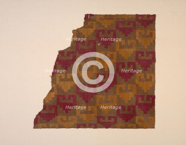 Fragment, Peru, A.D. 1000/1476. Creator: Unknown.