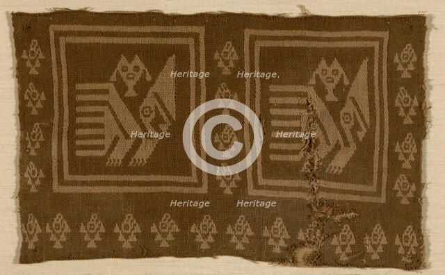 Fragment, Peru, A.D. 1000/1476. Creator: Unknown.