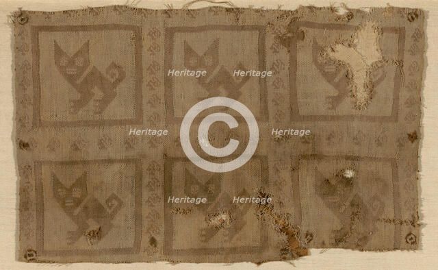 Fragment, Peru, A.D. 1000/1476. Creator: Unknown.