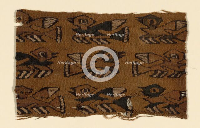 Fragment, Peru, A.D. 1000/1476. Creator: Unknown.