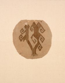 Fragment, Peru, A.D. 1000/1476. Creator: Unknown