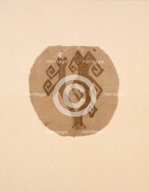 Fragment, Peru, A.D. 1000/1476. Creator: Unknown.