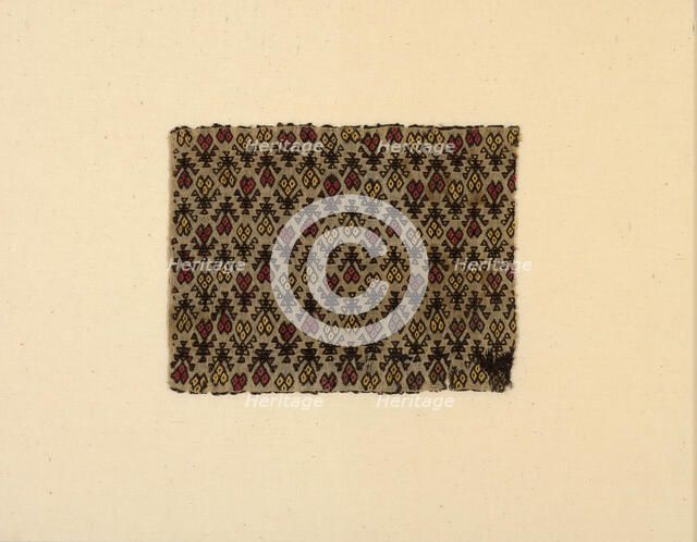 Fragment, Peru, A.D. 1000/1476. Creator: Unknown.