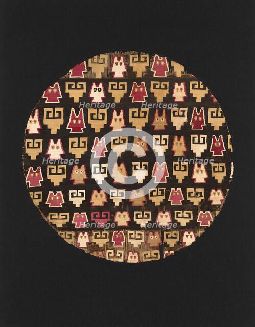 Fragment, Peru, A.D. 1000/1476. Creator: Unknown.