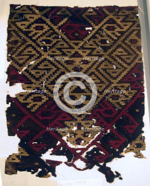 Fragment, Peru, A.D. 1000/1476. Creator: Unknown.