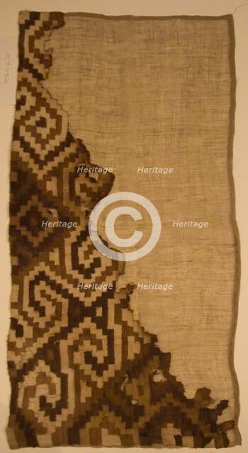 Fragment, Peru, A.D. 1000/1476. Creator: Unknown.