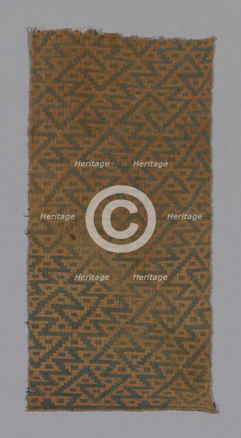 Fragment, Peru, A.D. 1000/1476. Creator: Unknown.