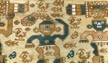 Fragment, Peru, A.D. 1000/1476. Creator: Unknown