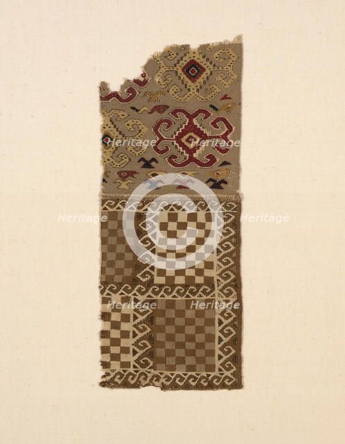 Fragment, Peru, A.D. 1000/1476. Creator: Unknown.