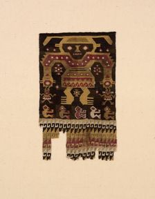 Fragment, Peru, A.D. 1000/1476. Creator: Unknown