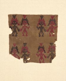 Fragment, Peru, A.D. 1250/1470. Creator: Unknown