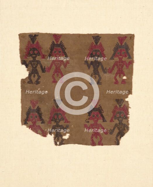 Fragment, Peru, A.D. 1250/1470. Creator: Unknown.