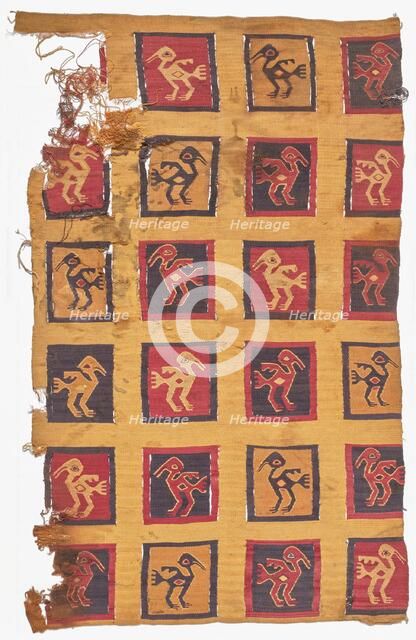 Fragment, Peru, A.D. 1250/1532. Creator: Unknown.