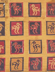 Fragment, Peru, A.D. 1250/1532. Creator: Unknown