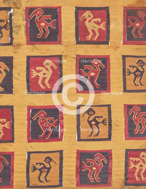 Fragment, Peru, A.D. 1250/1532. Creator: Unknown.