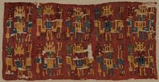 Fragment, Peru, Possibly 500/600. Creator: Unknown