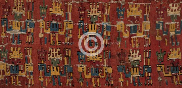 Fragment, Peru, Possibly 500/600. Creator: Unknown.