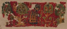 Fragment, Probably a Border from the Hem of a Tunic, 800s (?). Creator: Unknown