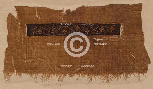 Fragment, Probably a Scarf, 300s - 400s. Creator: Unknown.