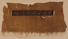 Fragment, Probably a Scarf, 300s - 400s. Creator: Unknown
