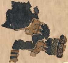 Fragment, probably from a large hanging, 900s - 1000s. Creator: Unknown