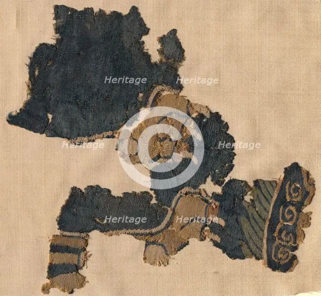 Fragment, probably from a large hanging, 900s - 1000s. Creator: Unknown.