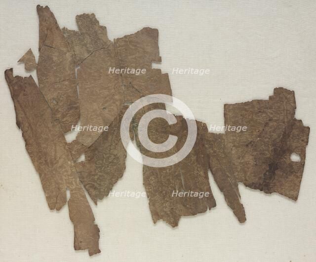Fragment (Reconstructed from a Number of Smaller Fragments), 1100s. Creator: Unknown.
