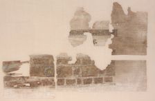 Fragment with tripartite band, 1000s - 1100s. Creator: Unknown