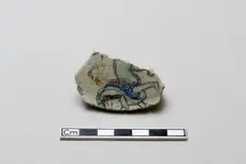 Fragment with a sphinx, Saljuq period, early 13th century. Creator: Unknown