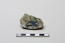 Fragment with a sphinx, Saljuq period, early 13th century. Creator: Unknown