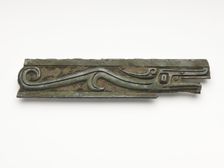 Fragment with dragon design, Western Zhou dynasty, ca. 1050-771 BCE. Creator: Unknown