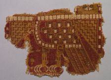 Fragment with headless eagle, 700s. Creator: Unknown