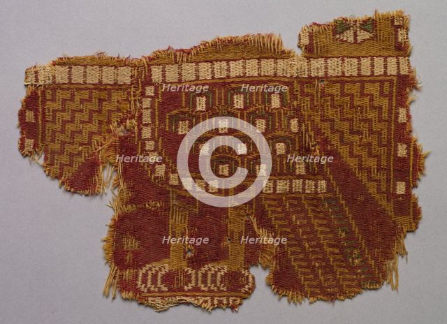 Fragment with headless eagle, 700s. Creator: Unknown.