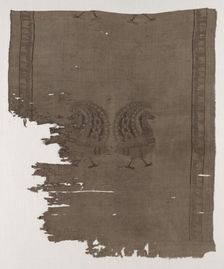 Fragment with one complete register, mid 900s - mid 1000s. Creator: Unknown