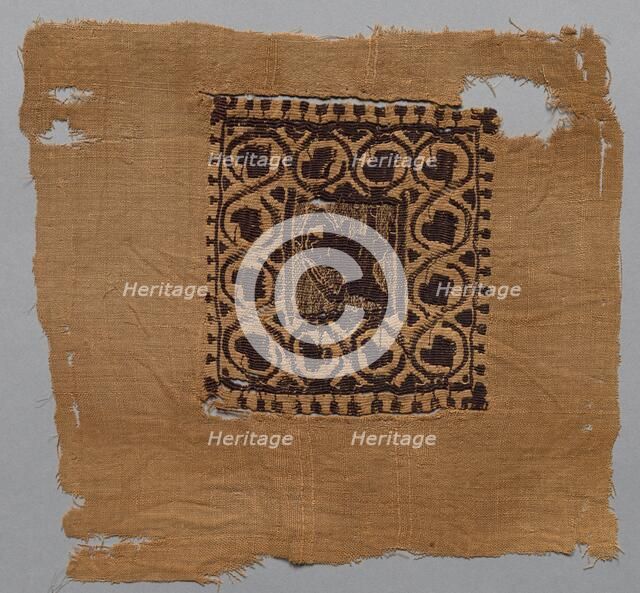 Fragment, with Segmentum, from a Tunic, 500s. Creator: Unknown.