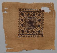 Fragment, with Segmentum, from a Tunic, 500s. Creator: Unknown