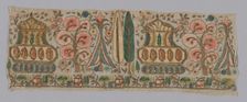 Fragment (Towel End), Turkey, 19th century. Creator: Unknown
