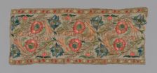 Fragment (Towel or Napkin Ends), Turkey, 19th century. Creator: Unknown