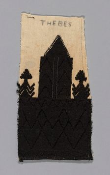 Fragment, Thebes, 19th century. Creator: Unknown