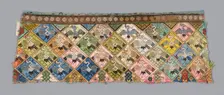 Fragment (Trouser Band), China, Qing dynasty (1644-1911), 1875/1900. Creator: Unknown