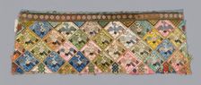 Fragment (Trouser Band), China, Qing dynasty (1644-1911), 1875/1900. Creator: Unknown